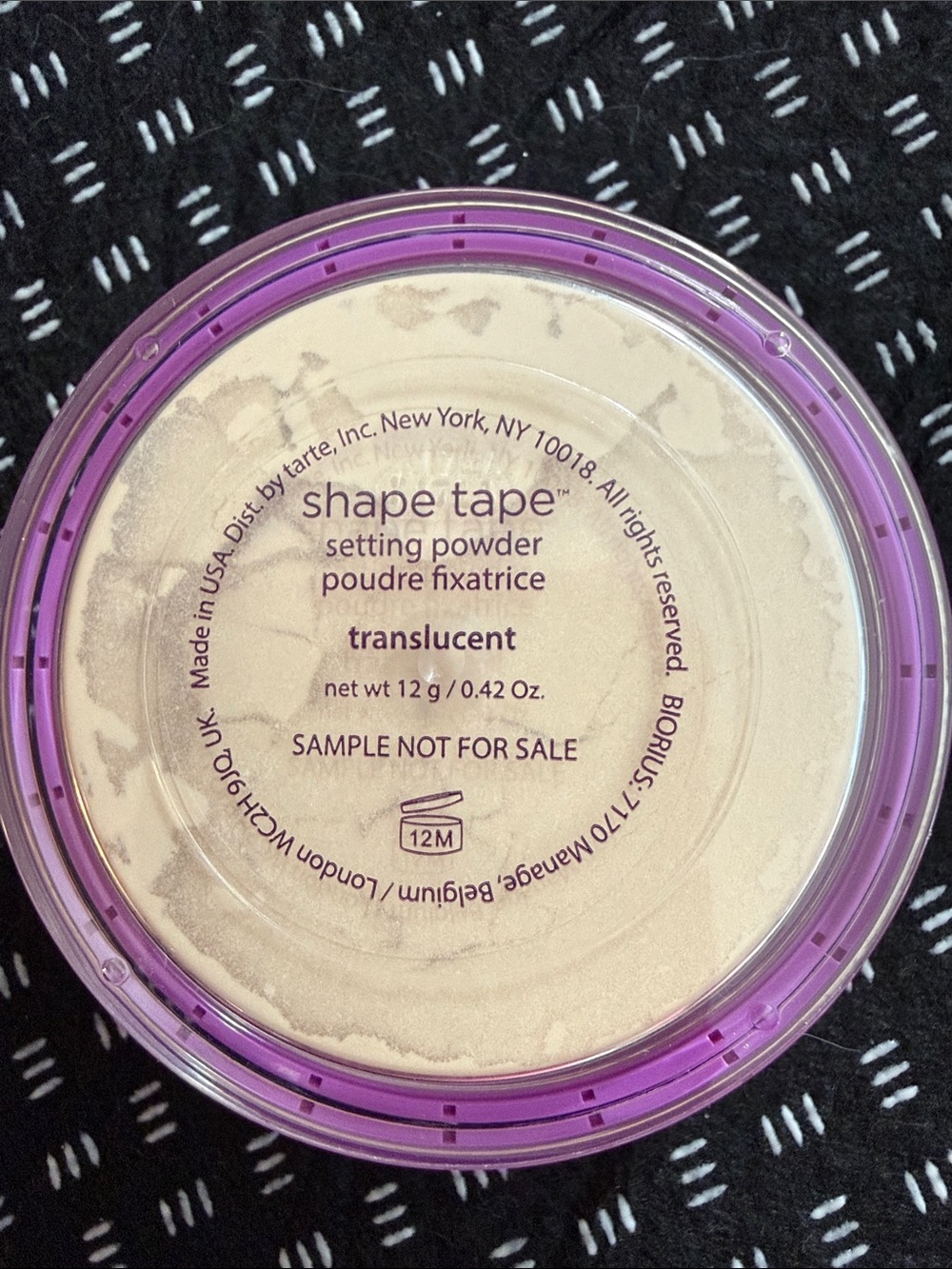 Brand New tarte Shape Tape Setting Powder —Color translucent🛍 - Picture 1 of 3